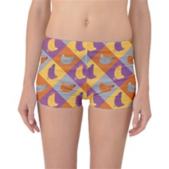 Chickens Pixel Pattern - Version 1b Boyleg Bikini Bottoms by wagnerps