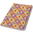 Chickens Pixel Pattern - Version 1b 5.5  x 8.5  Notebook View2