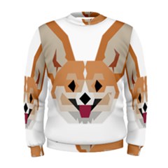 Cardigan Corgi face Men s Sweatshirt