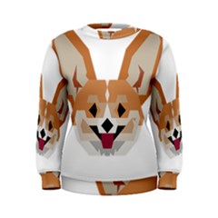 Cardigan Corgi face Women s Sweatshirt