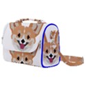 Cardigan Corgi face Satchel Shoulder Bag View1