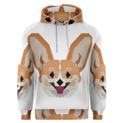 Cardigan Corgi face Men s Overhead Hoodie