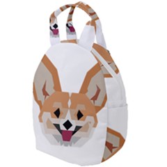 Cardigan Corgi face Travel Backpacks