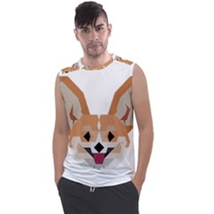 Cardigan Corgi face Men s Regular Tank Top