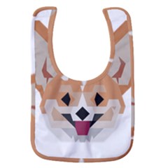 Cardigan Corgi Face Baby Bib by wagnerps