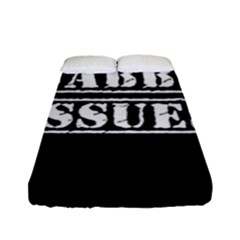 Babbu Issues - Italian Daddy Issues Fitted Sheet (full/ Double Size) by ConteMonfrey