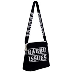 Babbu Issues - Italian Daddy Issues Zipper Messenger Bag by ConteMonfrey