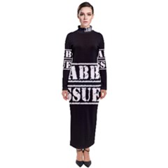 Babbu Issues - Italian Daddy Issues Turtleneck Maxi Dress by ConteMonfrey