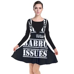 Babbu Issues - Italian Daddy Issues Plunge Pinafore Dress by ConteMonfrey