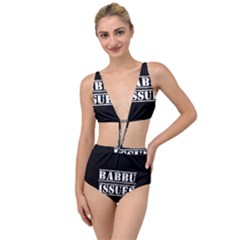 Babbu Issues - Italian Daddy Issues Tied Up Two Piece Swimsuit by ConteMonfrey