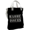 Babbu Issues - Italian daddy issues Canvas Messenger Bag View2