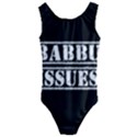 Babbu Issues - Italian daddy issues Kids  Cut-Out Back One Piece Swimsuit View1