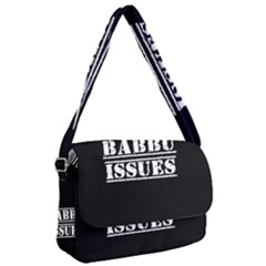 Babbu Issues - Italian Daddy Issues Courier Bag by ConteMonfrey