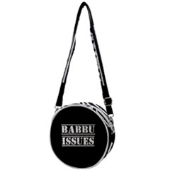 Babbu Issues - Italian Daddy Issues Crossbody Circle Bag by ConteMonfrey