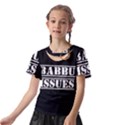 Babbu Issues - Italian daddy issues Kids  Front Cut Tee View2