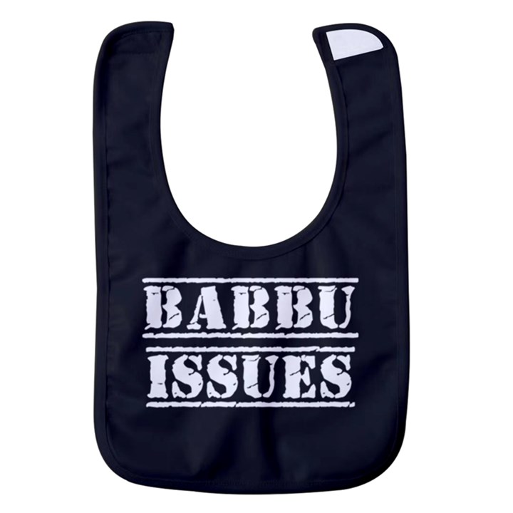 Babbu Issues - Italian daddy issues Baby Bib