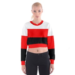 Erzya Flag Cropped Sweatshirt by tony4urban