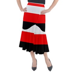 Erzya Flag Midi Mermaid Skirt by tony4urban