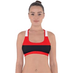 Erzya Flag Cross Back Hipster Bikini Top  by tony4urban