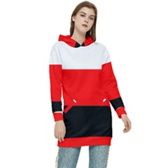 Erzya Flag Women s Long Oversized Pullover Hoodie by tony4urban