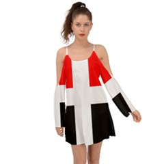 Arpitania Flag Boho Dress by tony4urban