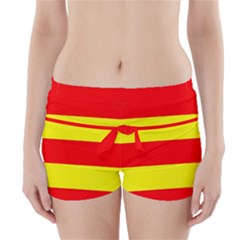 Aust Agder Flag Boyleg Bikini Wrap Bottoms by tony4urban