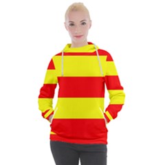 Aust Agder Flag Women s Hooded Pullover by tony4urban