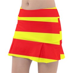 Aust Agder Flag Classic Tennis Skirt by tony4urban