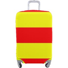 Aust Agder Flag Luggage Cover (large) by tony4urban