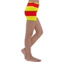 Aust Agder Flag Kids  Lightweight Velour Yoga Shorts View3