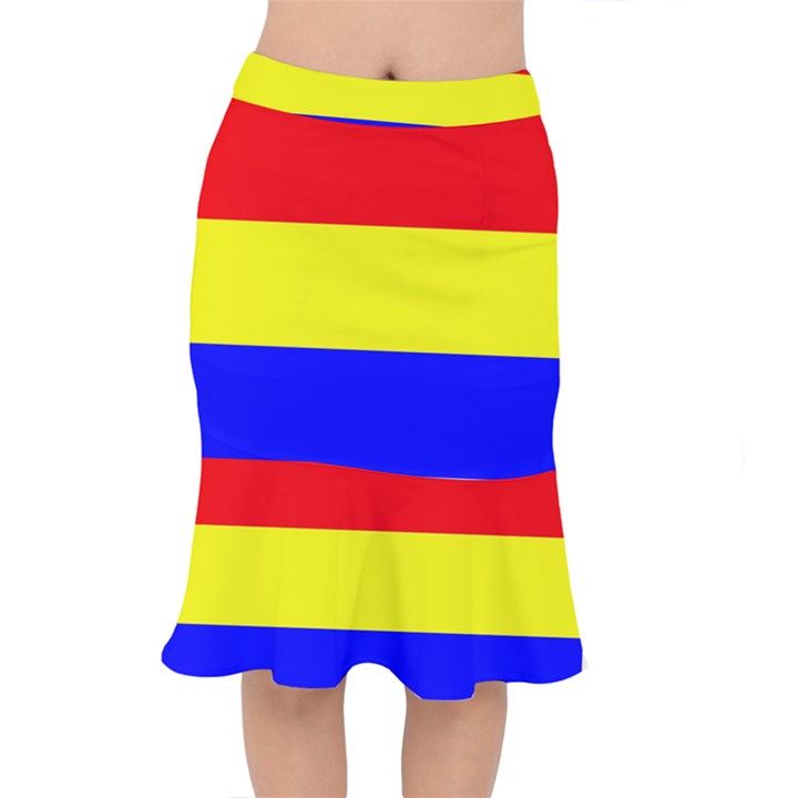 Budapest Flag Short Mermaid Skirt