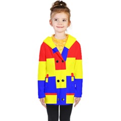 Budapest Flag Kids  Double Breasted Button Coat by tony4urban