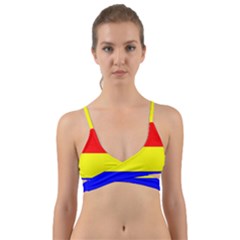 Budapest Flag Wrap Around Bikini Top by tony4urban