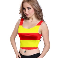 Aust Agder Flag Crop Top