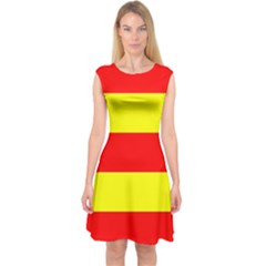 Aust Agder Flag Capsleeve Midi Dress by tony4urban