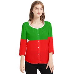 Avar People Chiffon Quarter Sleeve Blouse by tony4urban