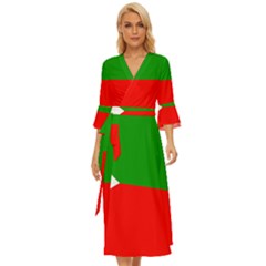 Avar People Midsummer Wrap Dress