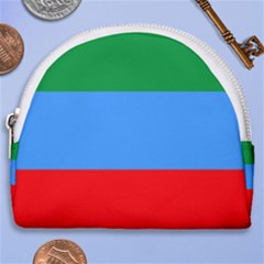 Dagestan Flag Horseshoe Style Canvas Pouch by tony4urban