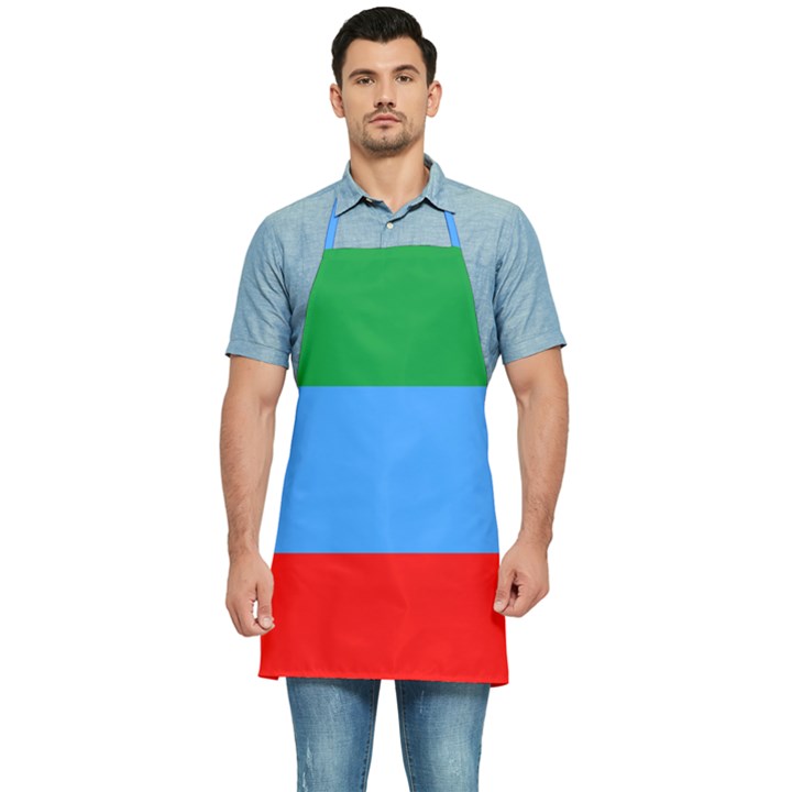 Dagestan Flag Kitchen Apron