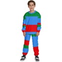 Dagestan Flag Kids  Sweatshirt set View1