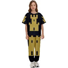 Finnmark Flag Kids  Tee And Pants Sports Set