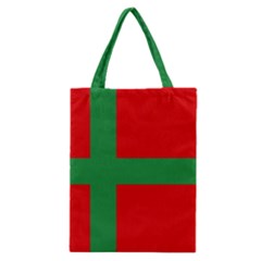 Bornholm Denmark Flag Classic Tote Bag by tony4urban