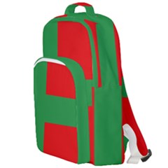 Bornholm Denmark Flag Double Compartment Backpack by tony4urban