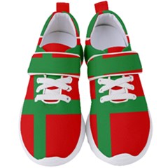 Bornholm Denmark Flag Women s Velcro Strap Shoes by tony4urban