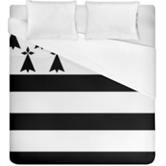 Brittany Flag Duvet Cover (king Size) by tony4urban