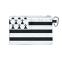 Brittany Flag Canvas Cosmetic Bag (Medium) View2