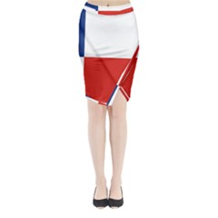 Banskobystricky Flag Midi Wrap Pencil Skirt by tony4urban