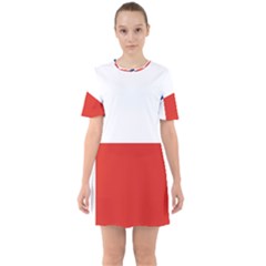 Banskobystricky Flag Sixties Short Sleeve Mini Dress