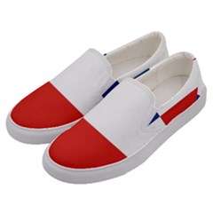 Banskobystricky Flag Men s Canvas Slip Ons by tony4urban