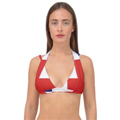 Banskobystricky Flag Double Strap Halter Bikini Top by tony4urban